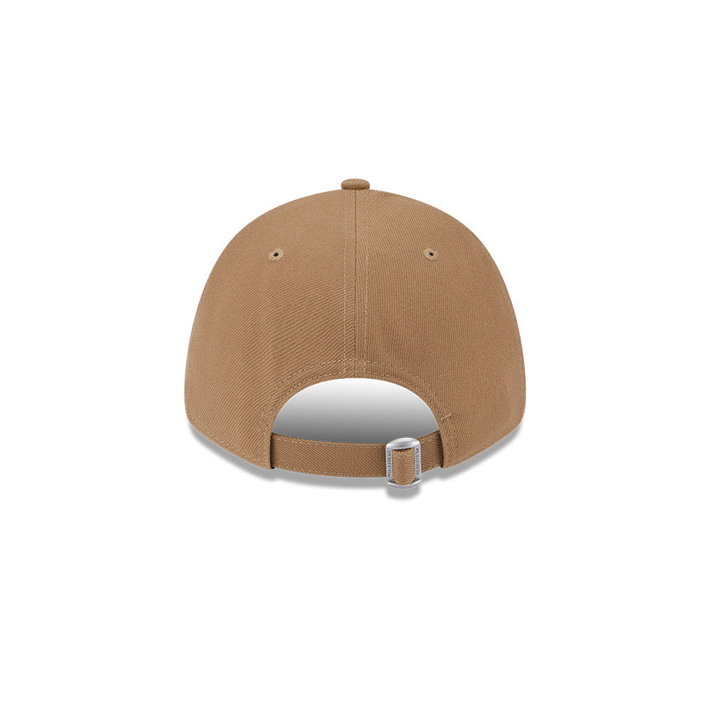 New Era Hat - Blank Seasonal Essentials Khaki 9Forty Strapback Cap